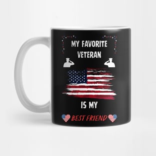 veteran best friend Mug